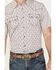Image #3 - Moonshine Spirit Men's Banjo Paisley Print Short Sleeve Snap Western Shirt, Ivory, hi-res
