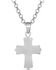 Image #2 - Montana Silversmiths Women's At The Center Of Faith Cross Necklace, Silver, hi-res