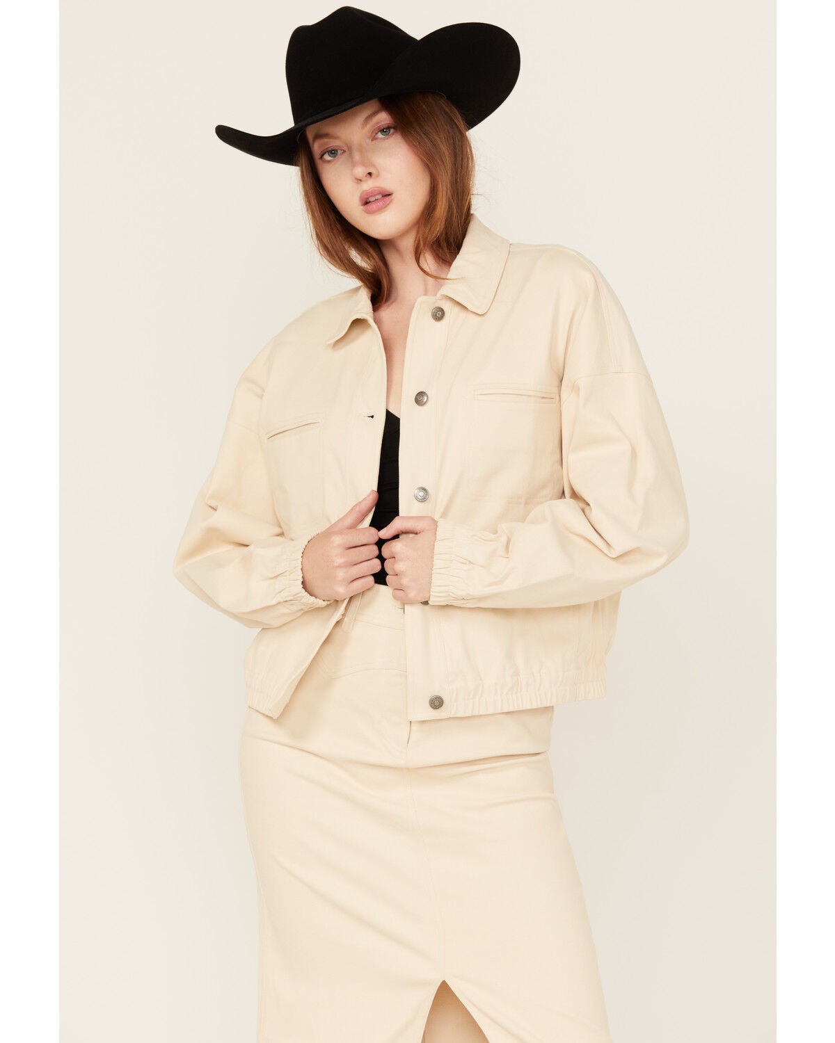 Image #1 - Ariat Women's Robyn Jacket, Cream, hi-res