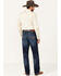 Image #3 - Wrangler 20X Men's Blueberry Garden Dark Wash Slim Straight Stretch Jeans, Dark Wash, hi-res