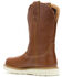 Image #2 - Wolverine X Jordan Davis Men's Bronc Wedge Wellington Work Boots - Soft Toe, Tan, hi-res
