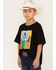 Image #1 - Cody James Boys' Desert Dune Graphic T-Shirt, Navy, hi-res