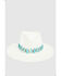 Image #5 - Nikki Beach Women's Raine Straw Fedora, Ivory, hi-res