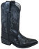 Image #1 - Smoky Mountain Girls' Jolene Western Boots - Snip Toe, Black, hi-res