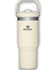 Image #1 - Stanley IceFlow™ Flip Straw 30oz Tumbler, Cream, hi-res