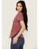 Image #2 - Idyllwind Women's Hey Cowboy Short Sleeve Graphic Tee, Fired Brick, hi-res
