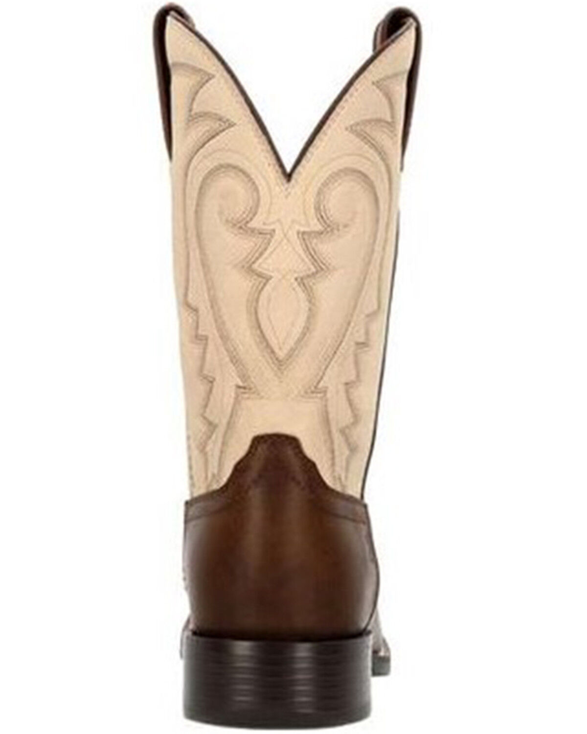 Image #5 - Durango Men's Westward Western Boots - Broad Square Toe, Off White, hi-res