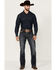 Image #1 - Rock & Roll Denim Men's Boot Barn Exclusive Double Barrel Medium Wash Relaxed Bootcut Stretch Denim Jeans, Medium Wash, hi-res