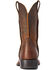Image #3 - Ariat Men's Sport Rambler Bartop Western Boots - Broad Square Toe, Brown, hi-res