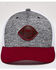 Image #3 - Kimes Ranch Men's Lark Logo Patch Mesh Back Trucker Cap, Heather Grey, hi-res