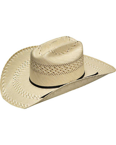 Image #1 - Twister Added Money 20X Straw Cowboy Hat , Ivory, hi-res