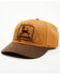 Image #1 - John Deere Men's Logo Silhouette Embroidered Ball Cap , Brown, hi-res