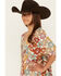 Hayden LA Girls' Floral Dress, Mustard, hi-res