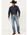 Ariat Men's M4 Solano Relaxed Fit Straight Poplar Jeans, Medium Wash, hi-res