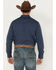 Image #4 - Moonshine Spirit Men's Show Stopper Floral Print Long Sleeve Western Snap Shirt, Teal, hi-res