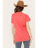 Image #4 - Ariat Women's Rebar Short Sleeve Work Tee, Pink, hi-res