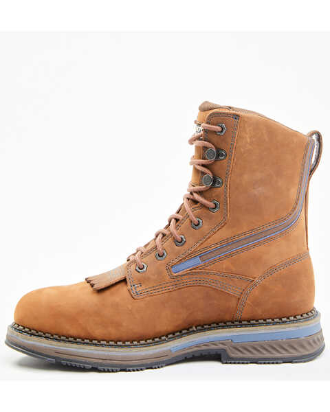 Image #3 - Cody James Men's Disrupter Lacer Waterproof Work Boots - Composite Toe, Brown, hi-res