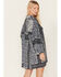 Image #4 - Jen's Pirate Booty Women's Roma Storm Lockhart Floral Print Ruffle Mini Dress, Black, hi-res