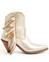 Image #2 - Besita Boots Women's The Spirit Fringe Western Booties - Snip Toe, Gold, hi-res