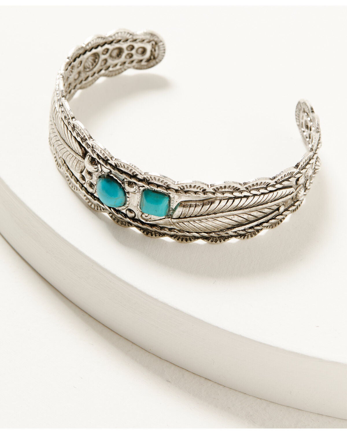 Image #1 - Shyanne Women's Frontier Antique Cuff Bracelet, Silver, hi-res