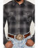 Image #3 - Cody James Men's Quiet Shade Plaid Print Long Sleeve Button-Down Shirt, Slate, hi-res