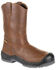 Rocky Men's Worksmart Internal Met Guard Western Work Boots - Composite Toe, Brown, hi-res