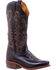 Image #1 - Boulet Black Cutter Cowgirl Boots - Square Toe, Black, hi-res