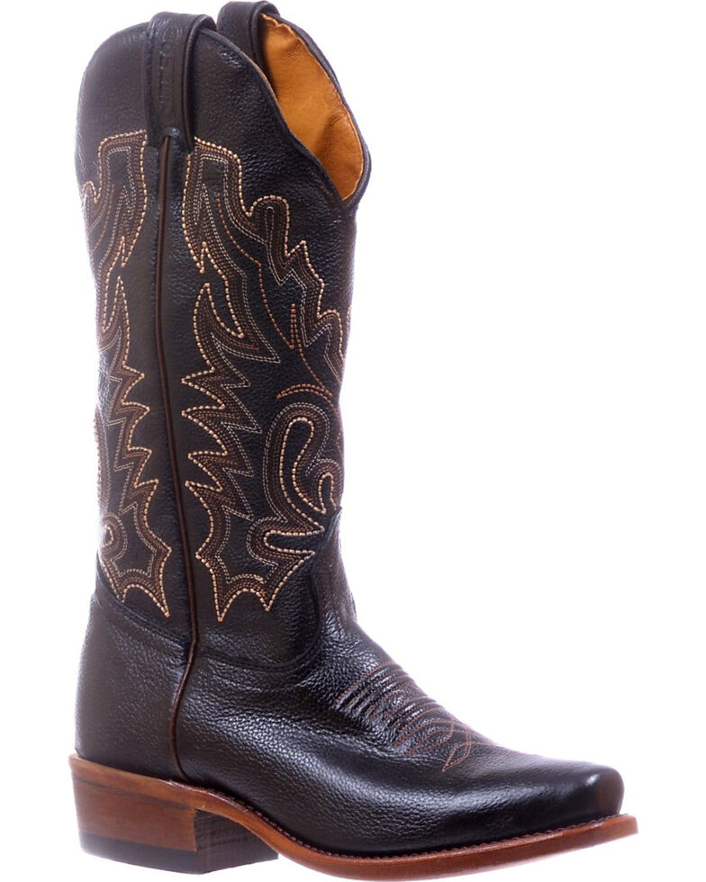 short square toe cowgirl boots