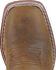 Smoky Mountain Boys' Green Jesse Western Boots - Square Toe , Brown, hi-res