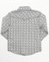 Image #3 - Cody James Toddler Boys' Diamond Print Long Sleeve Snap Shirt, Dark Blue, hi-res