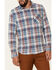 Flag & Anthem Men's Valinda Large Plaid Long Sleeve Button Down Western Shirt , Red, hi-res