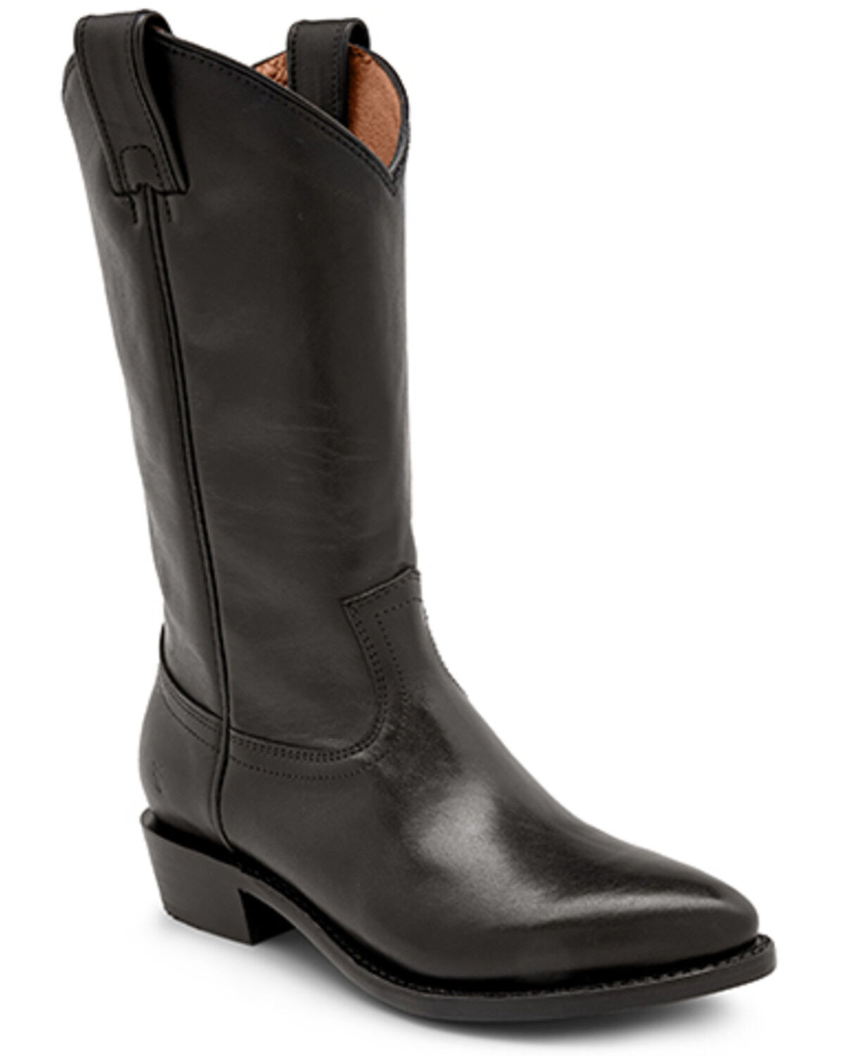 Image #1 - Frye Women's Billy Western Boots - Round Toe, Black, hi-res