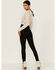 7 For All Mankind Women's Coated High Waist Ankle Skinny Jeans , Black, hi-res