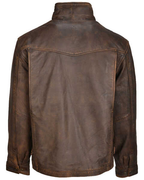 Image #2 - STS Ranchwear Boys' Brown Youth Rifleman Leather Jacket , , hi-res