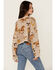 Image #4 - Rock & Roll Denim Women's Horse Print Sweater, Beige, hi-res