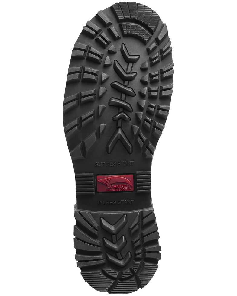 Avenger Men's 10" Waterproof Logger Boots - Composite Toe, Brown, hi-res