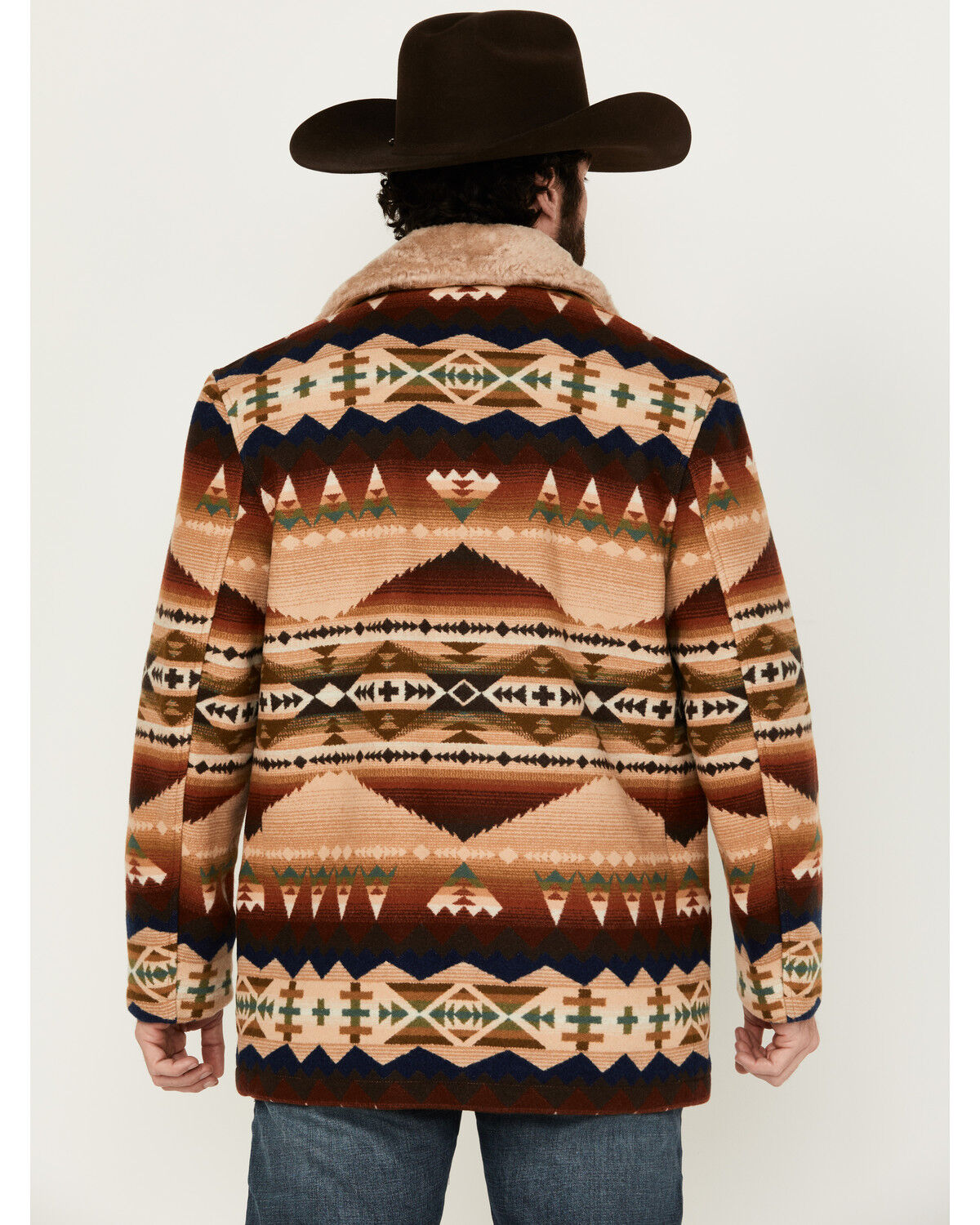 Image #4 - Pendleton Men's Brownsville Multicolored Print Coat, , hi-res