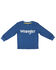 Image #1 - Wrangler Toddler Boys' Logo Long Sleeve T-Shirt, Indigo, hi-res