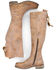 Image #3 - Bed Stu Women's Manchester Wide Calf Tall Boots - Round Toe, Tan, hi-res