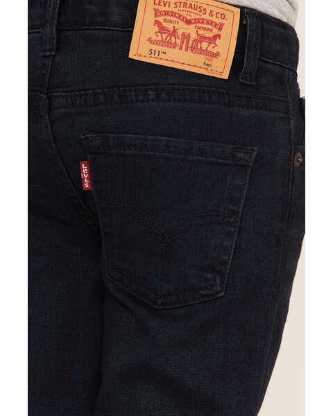 Levi's Boys' 511 Dark Wash South Slim Straight Jeans Sheplers
