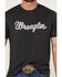 Image #3 - Wrangler Men's Rope Logo Short Sleeve Graphic Print T-Shirt , Charcoal, hi-res