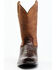 Image #4 - Moonshine Spirit Men's Madison Brown Printed Leather Western Boots - Square Toe, Brown, hi-res