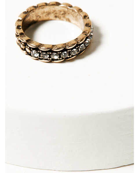 Image #5 - Shyanne Women's Summer Moon Antique Gemstone Ring Set , Gold, hi-res