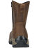 Image #5 - Hoss Men's 8" Waterproof Side-Zip Work Boots - Composite Toe, Brown, hi-res