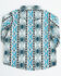 Image #3 - Wrangler Toddler Boys' Southwestern Print Long Sleeve Snap Western Shirt, Grey, hi-res