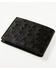 Image #2 - Cody James Men's Exotic Ostrich Leather Bifold Wallet, Black, hi-res