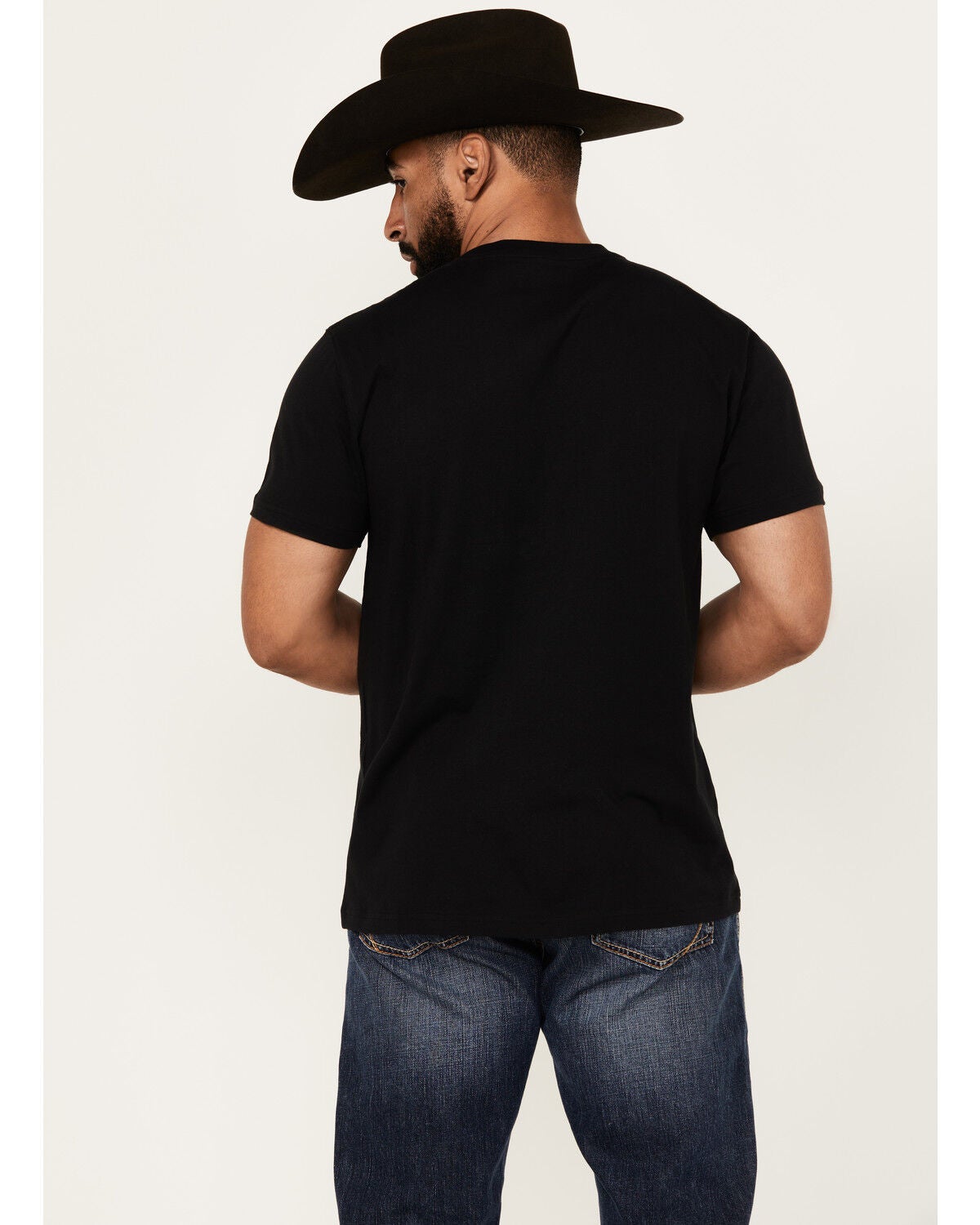 Image #4 - RANK 45&reg; Men's Exploded Logo Short Sleeve Graphic T-Shirt, Black, hi-res
