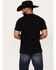 Image #4 - RANK 45® Men's Exploded Logo Short Sleeve Graphic T-Shirt , Black, hi-res