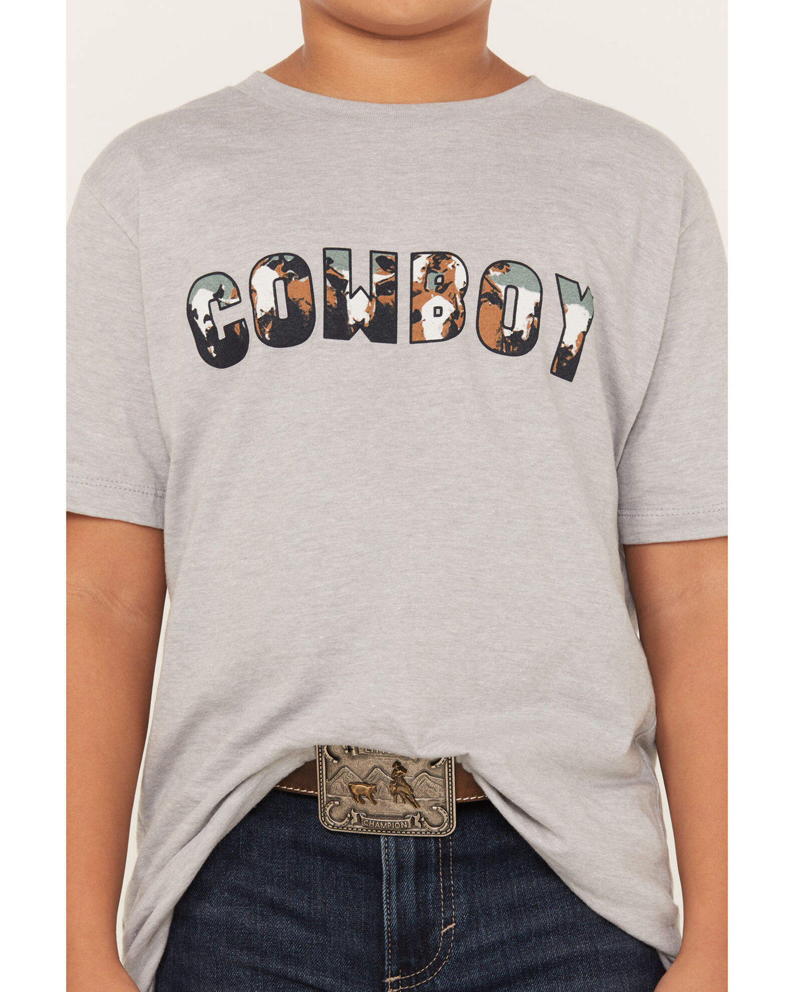 Image #3 - Cody James Boys' Cowboy Short Sleeve Graphic T-Shirt, , hi-res