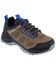 Image #1 - Northside Kid's Benton Mid Waterproof Lace-Up Hiking Boot - Round Toe, Blue, hi-res